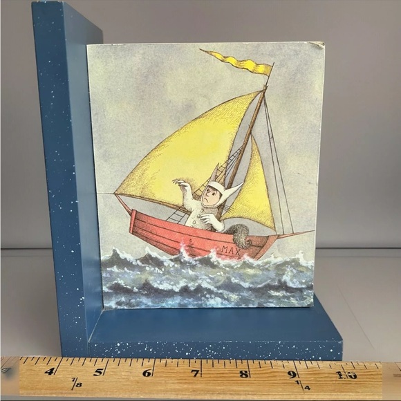 Universal Studios Book Ends WHERE THE WILD THINGS ARE Bookend Kids Room Wink Inc - Picture 3 of 11